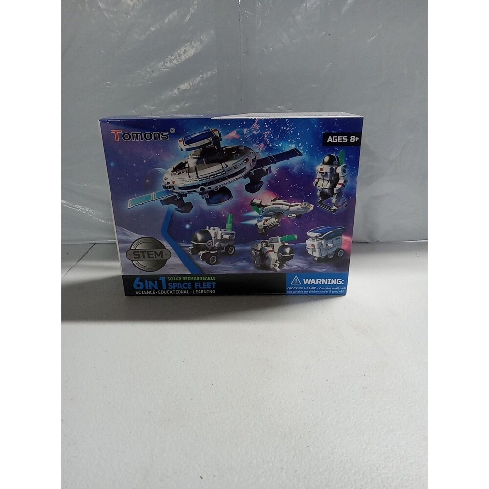 Gobi Dex 6 In 1 Solar Rechargable Space Fleet. Stem Learning Educational Toy.
